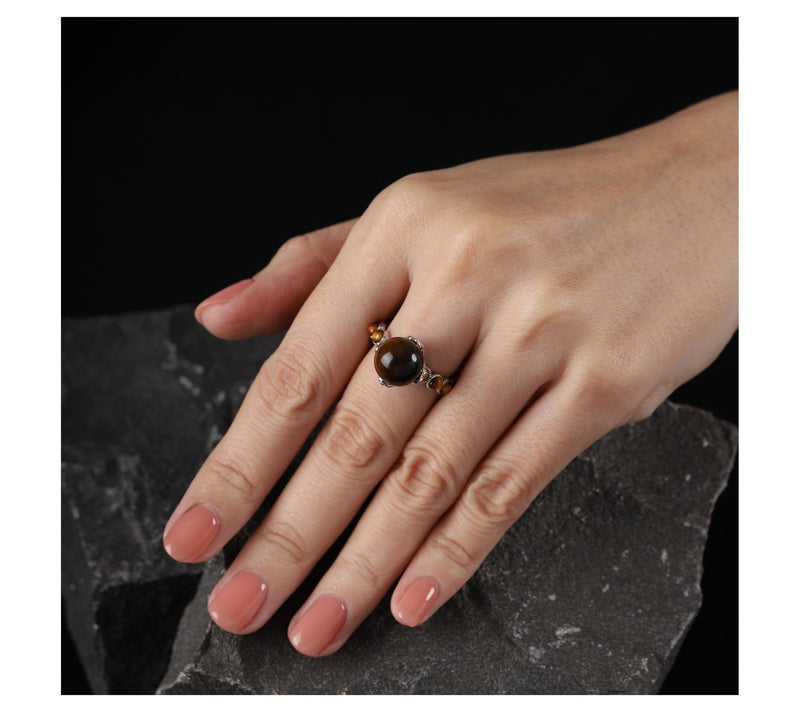 Tiffany Kay Studio Sterling Silver Gemstone Beaded Ring — View 7