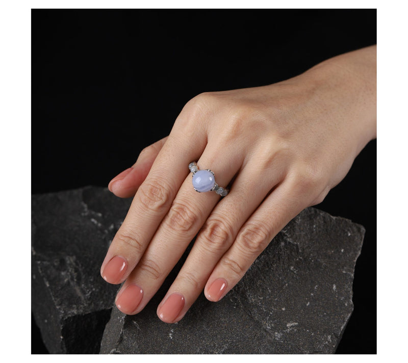 Tiffany Kay Studio Sterling Silver Gemstone Beaded Ring — View 6