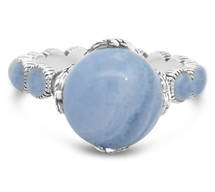 Tiffany Kay Studio Sterling Silver Gemstone Beaded Ring — View 11
