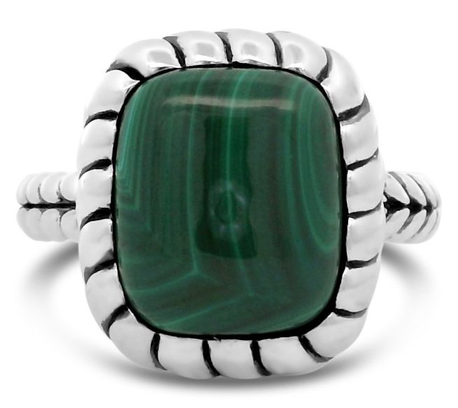 Tiffany Kay Studio Sterling Gemstone Herringbone Ring — View 11
