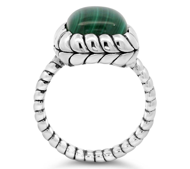 Tiffany Kay Studio Sterling Gemstone Herringbone Ring — View 4