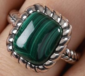 Tiffany Kay Studio Sterling Gemstone Herringbone Ring — View 8