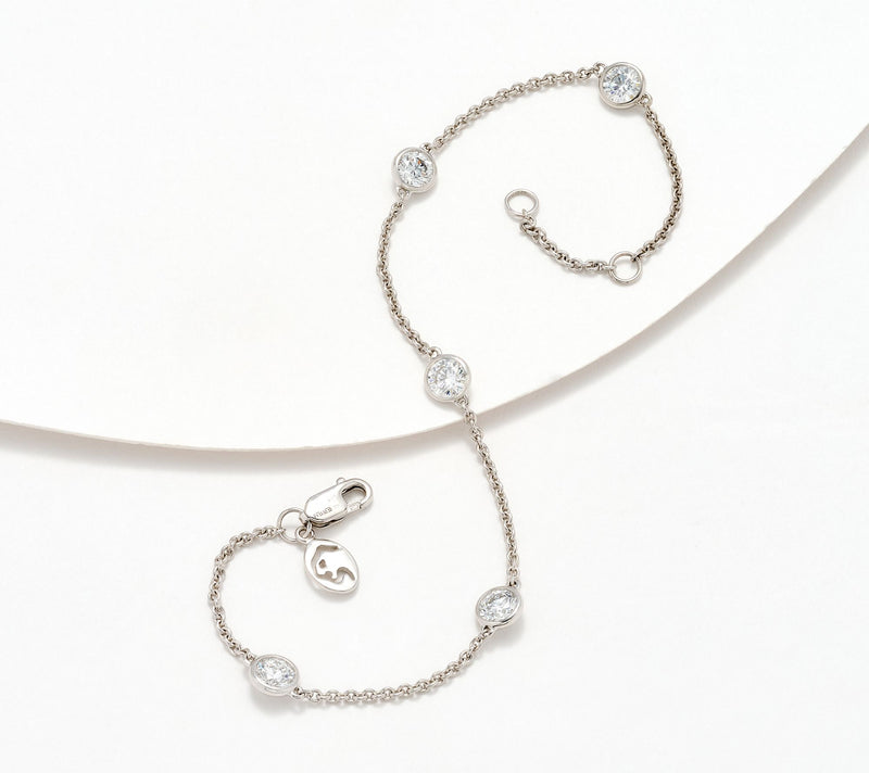 Effy Lab Grown Diamond Station Bracelet, 14K — Main view