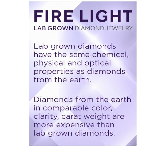 Fire Light Lab Grown Diamond 1 cttw Hoop Earrings, Sterling Silver — View 8