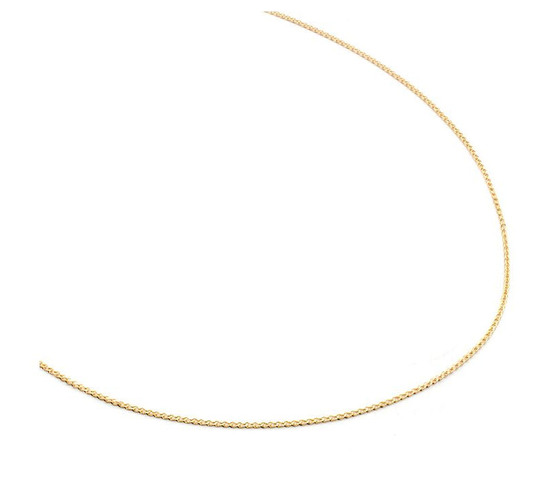 Adi Paz 14K Gold Spiga Chain Necklace — View 2