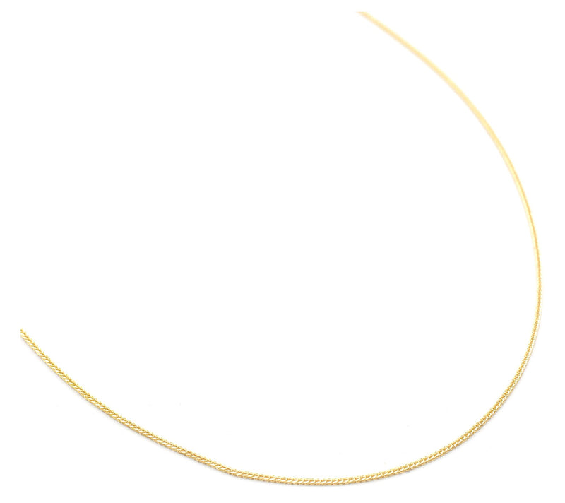 Adi Paz 14K Gold Diamond Cut Box Chain Necklace — View 2