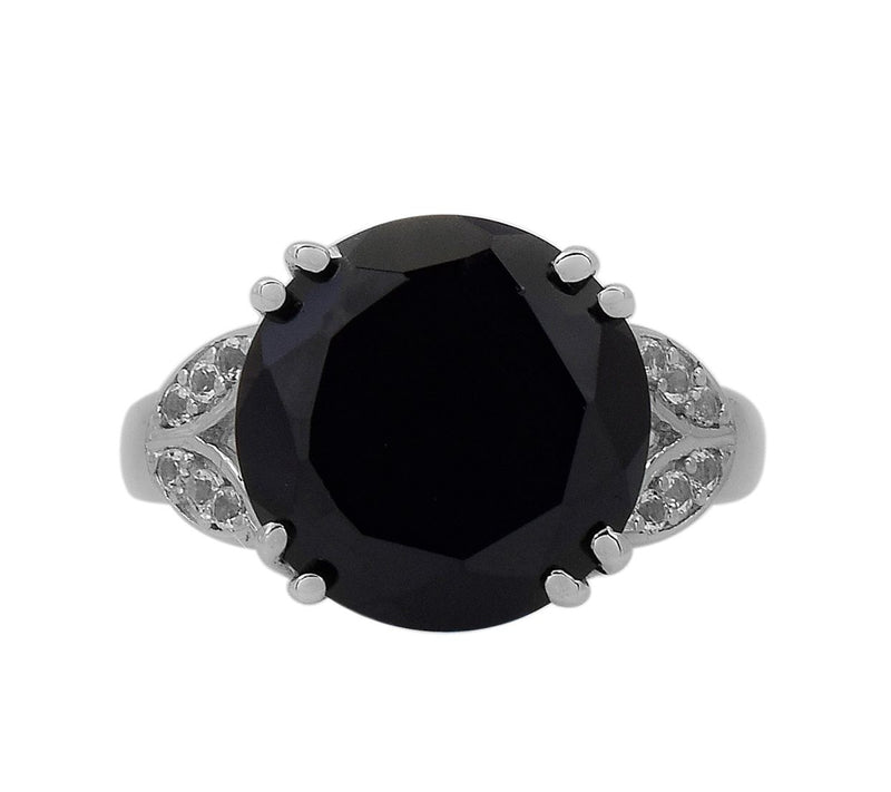 Affinity Gems Spinel & White Topaz Ring, Sterling — View 2