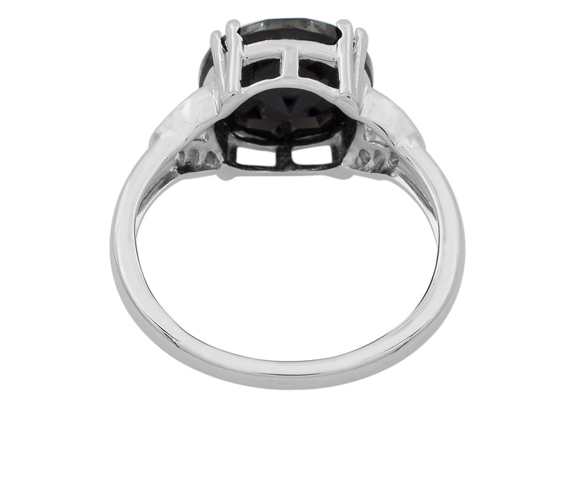 Affinity Gems Spinel & White Topaz Ring, Sterling — View 5