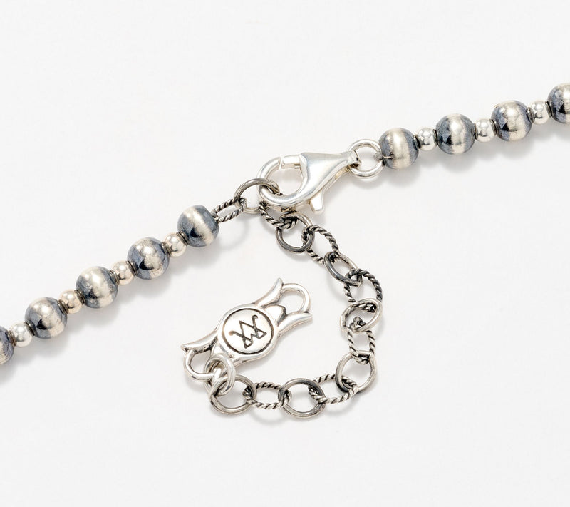 American West Sterling Silver Naja Station Necklace — View 3
