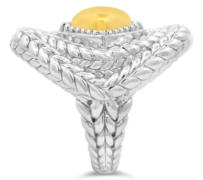 Tiffany Kay Studio Sterling & 14K Gold Clad Cocktail Ring — View 4
