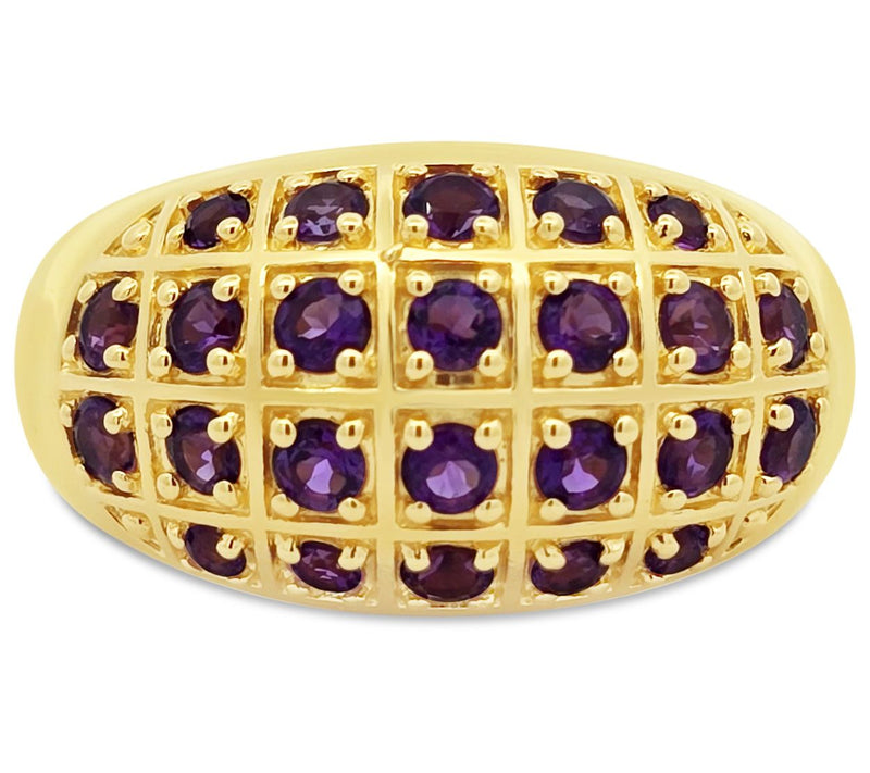 Elyse Ryan 14K Gold Clad Gemstone Jayden Ring — View 10