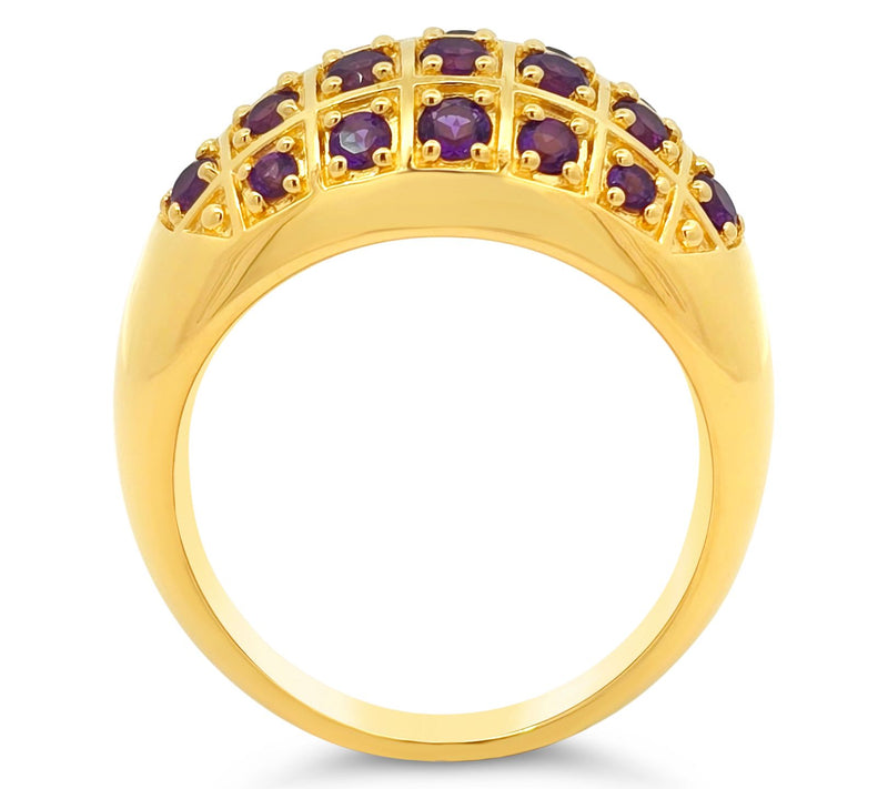 Elyse Ryan 14K Gold Clad Gemstone Jayden Ring — View 2