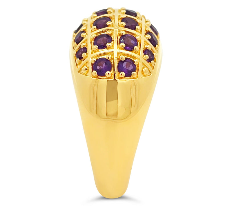 Elyse Ryan 14K Gold Clad Gemstone Jayden Ring — View 3