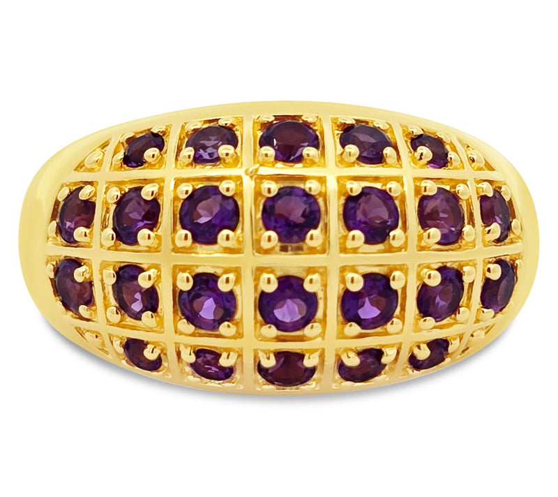 Elyse Ryan 14K Gold Clad Gemstone Jayden Ring — Main view