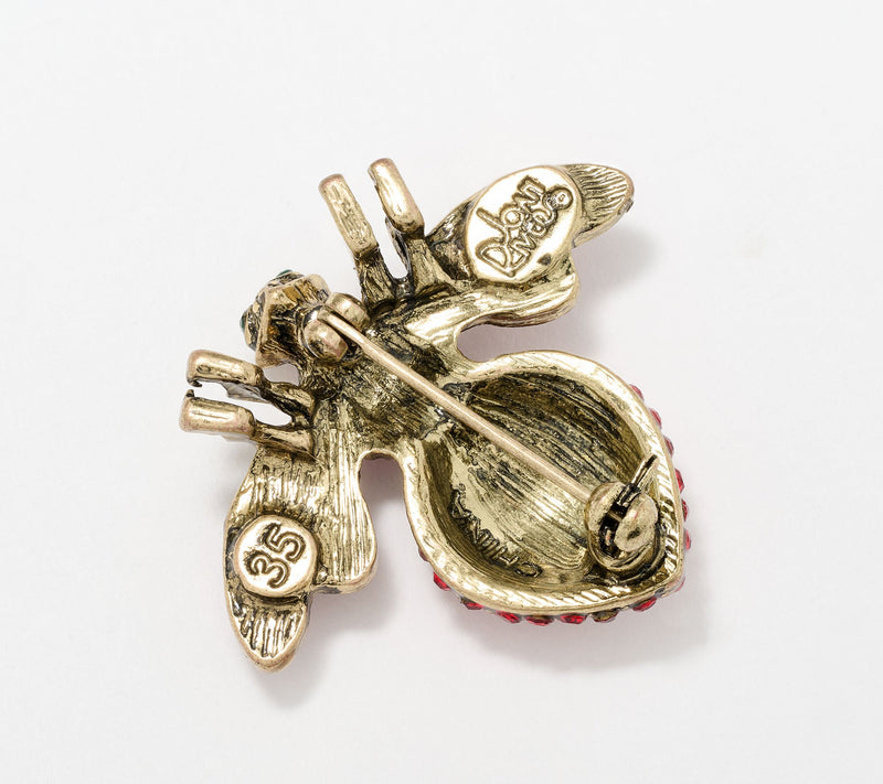 Joan Rivers Anniversary Bee Pin — View 2