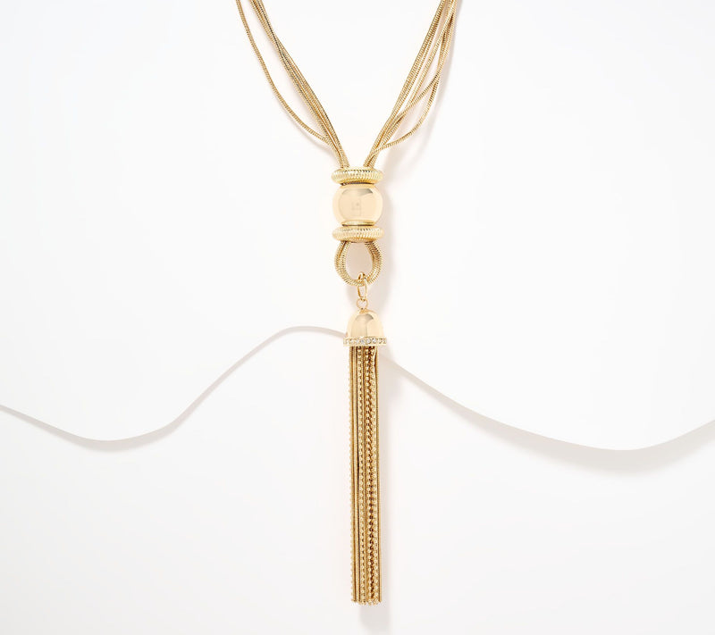 Joan Rivers Classic Polished Tassel Necklace — Main view
