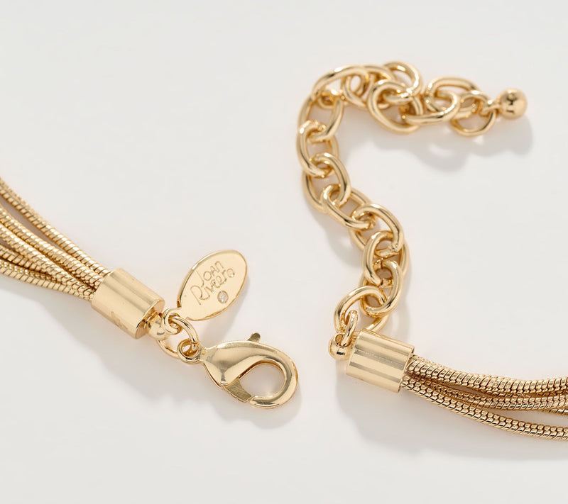 Joan Rivers Classic Polished Tassel Necklace — View 3