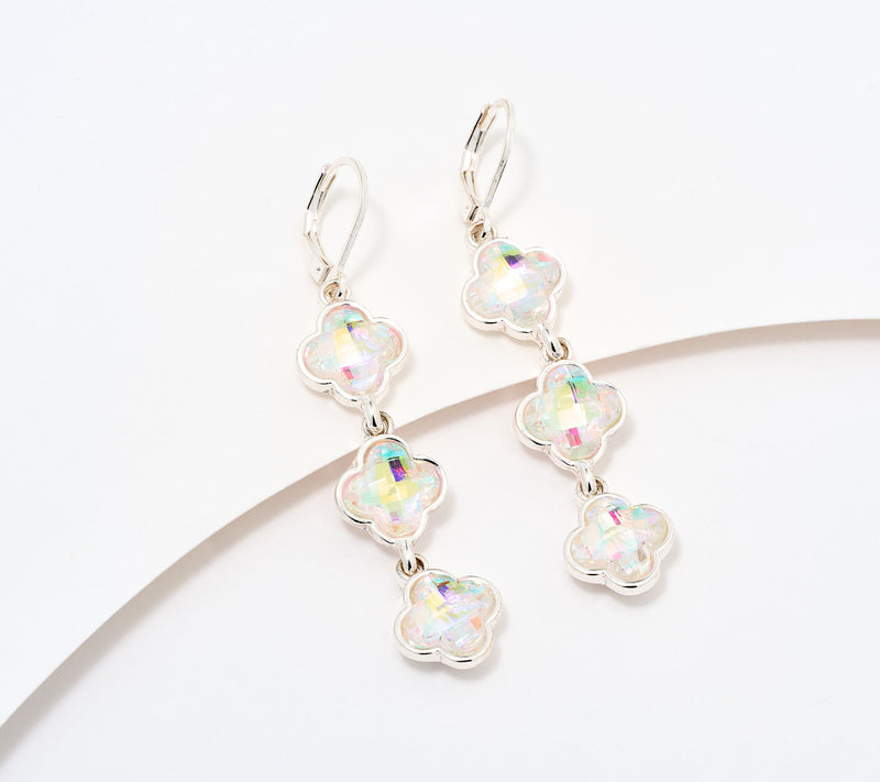 Joan Rivers Quatrefoil Drop Leverback Earring — View 6