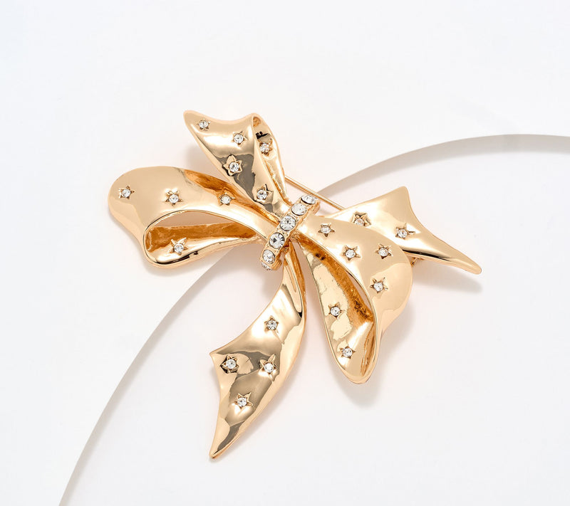 Joan Rivers Miracle Set Bow Pin — Main view