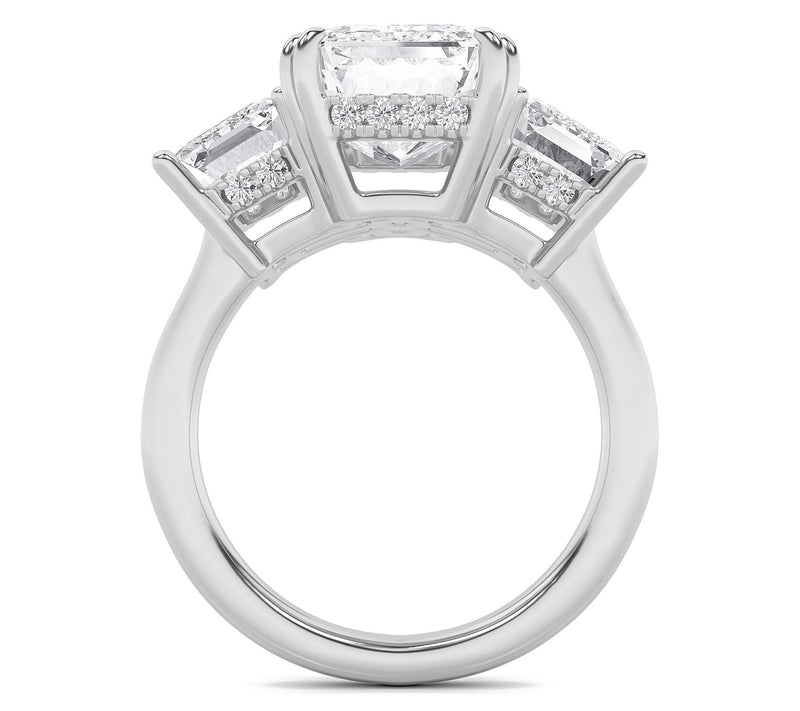 Fire Light 8.30 cttw Lab Grown Diamond Ring, 14K Gold — View 3
