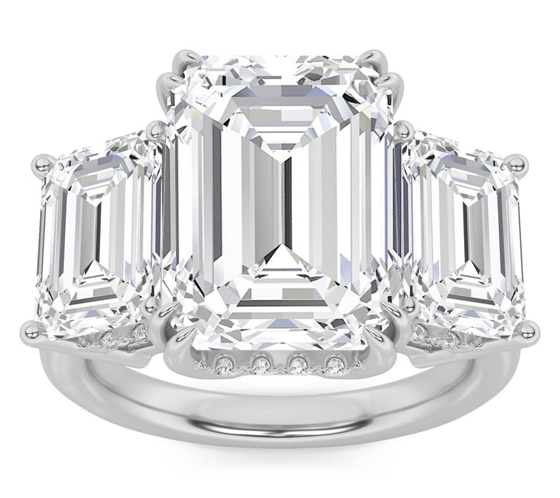 Fire Light 8.30 cttw Lab Grown Diamond Ring, 14K Gold — Main view
