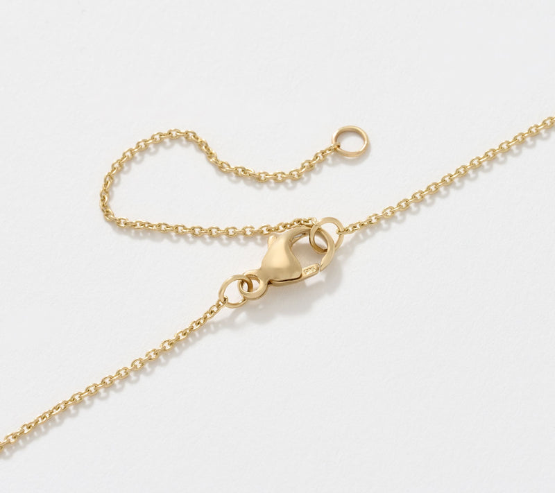 Fire Light Lab Grown Diamond 2.5cttw Heart Smile 18" Necklace, 14K — View 3