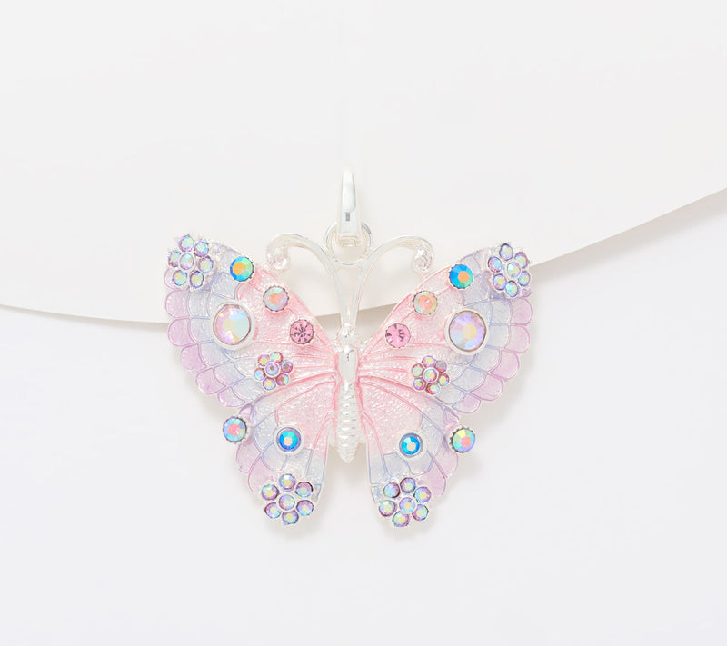 Kirks Folly Fantasia Butterfly Open Ring Charm — View 6