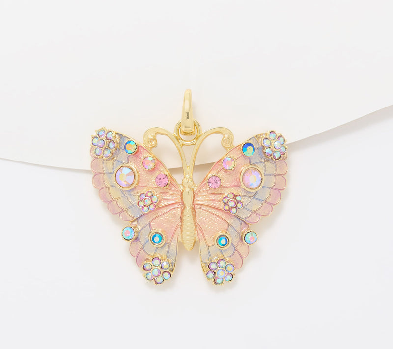 Kirks Folly Fantasia Butterfly Open Ring Charm — View 7