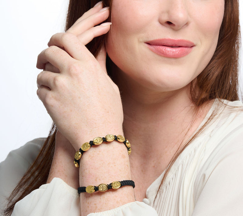 My Saint My Hero Armour of Faith Bracelet Set — View 7