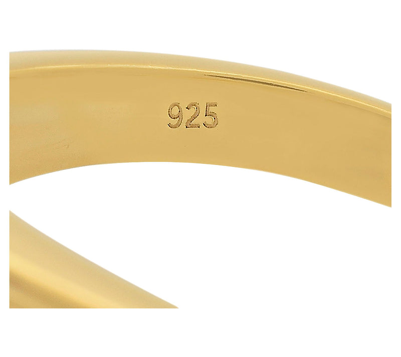 Affinity Gems Solitaire Gemstone Ring, 14K GoldPlated — View 6