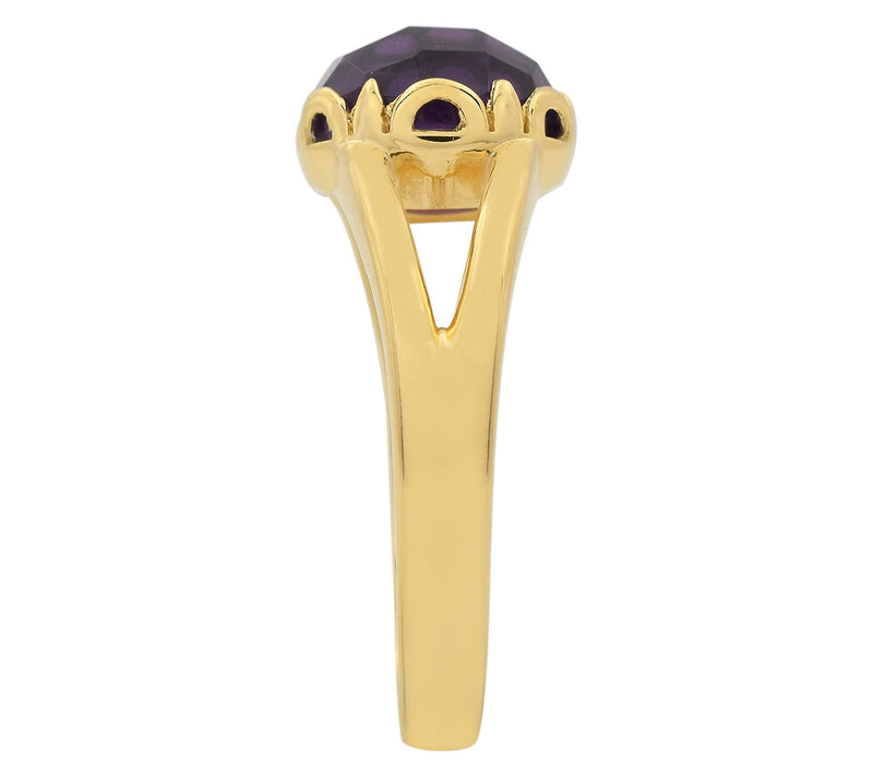 Affinity Gems Solitaire Gemstone Ring, 14K GoldPlated — View 5