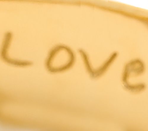 Christian James by Scott Grimes 14K Clad Ripple Message Band Ring — View 3