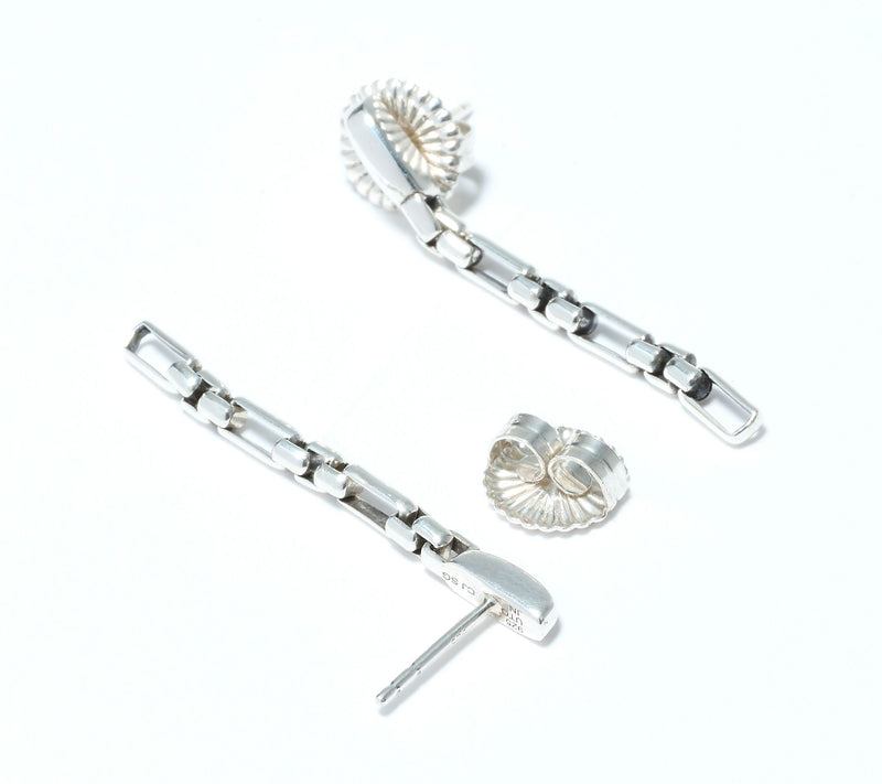 Christian James by Scott Grimes Sterling 3x1 Luciano 1-1/2' Drop Earrings — View 2
