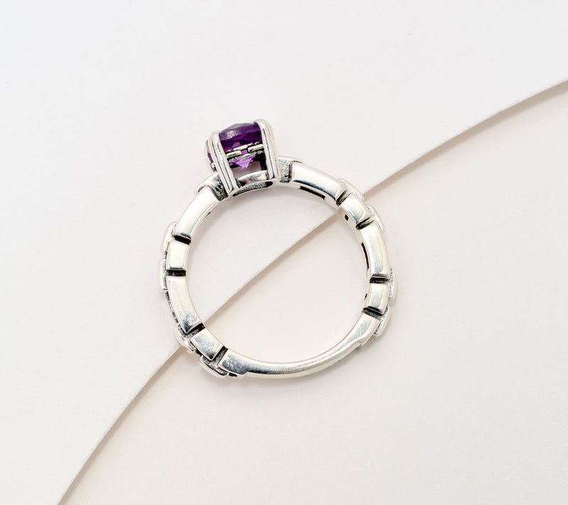Christian James by Scott Grimes Sterling Silver Luciano Gemstone Ring — View 11
