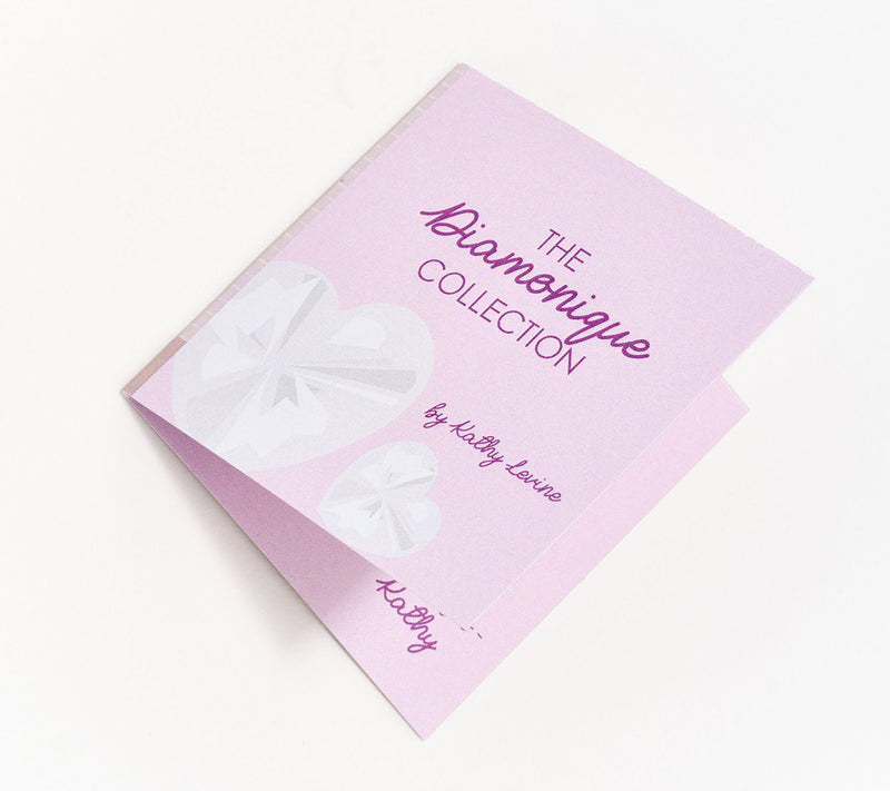 Diamonique x Kathy Levine Cut It Out Necklace, Sterling Silver — View 5
