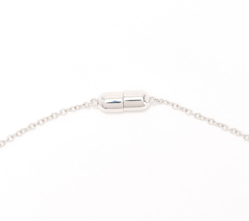 Diamonique x Kathy Levine Flutter By Necklace, Sterling Silver — View 9