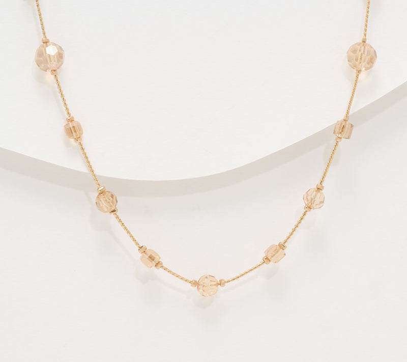 Joan Rivers Bead Station Necklace — View 8