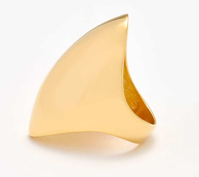 UltraFine 950 Silver Bold Statement Ring — View 3