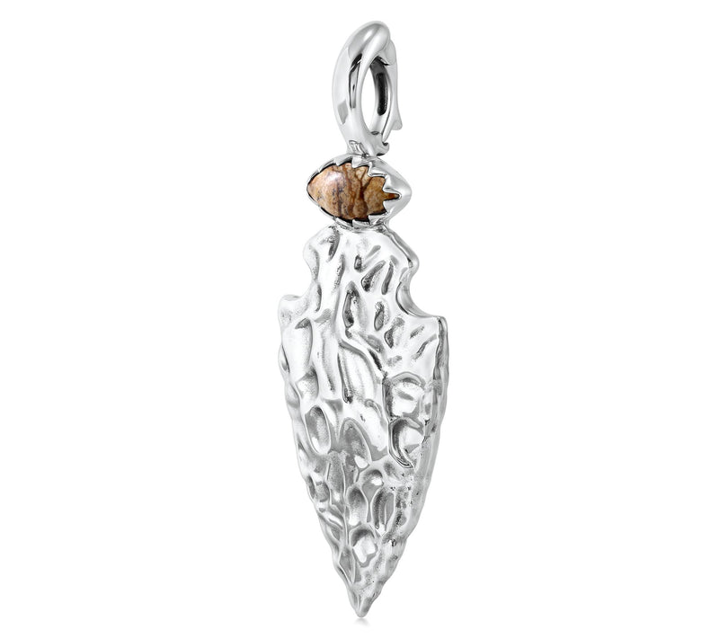 Fritz Casuse Sterling & Gemstone Arrowhead Enhancer — View 5