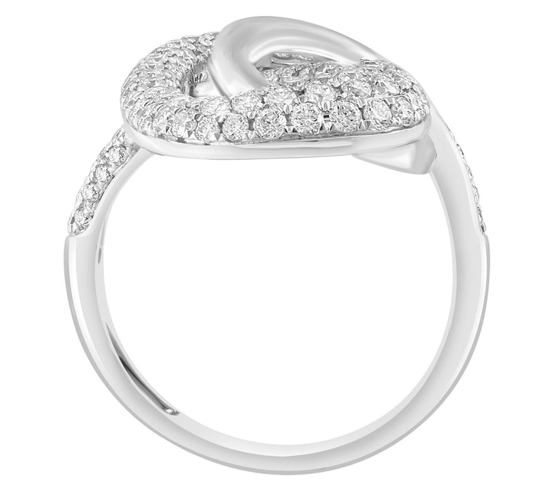 Effy Diamond Twist Overpass Ring, 14K Gold — View 2