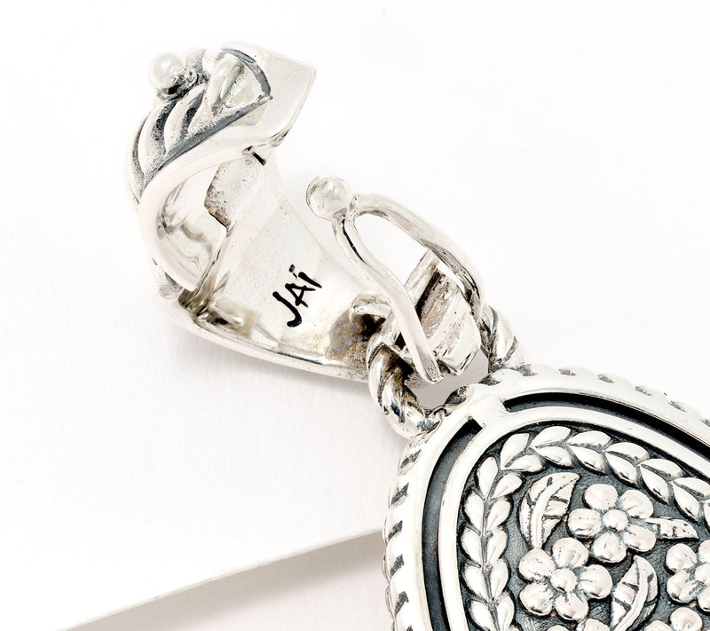 JAI Sterling Silver Tree of Life Enhancer, 9.40g — View 5