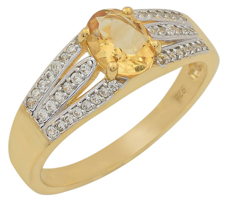 Affinity Gems Multi-Gemstone Ring, 14K Gold Plated — View 13