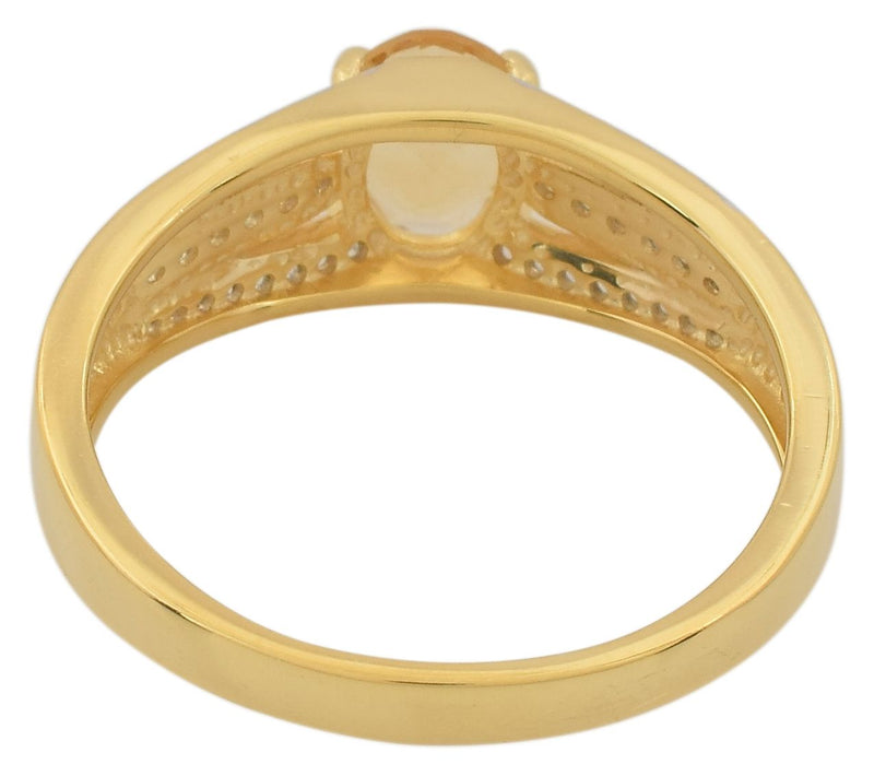 Affinity Gems Multi-Gemstone Ring, 14K Gold Plated — View 3