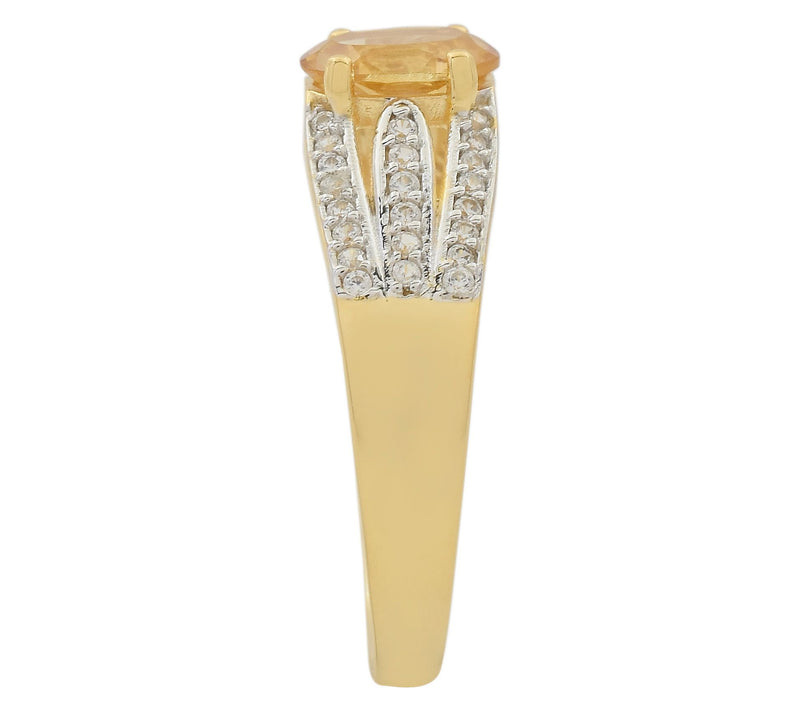 Affinity Gems Multi-Gemstone Ring, 14K Gold Plated — View 4