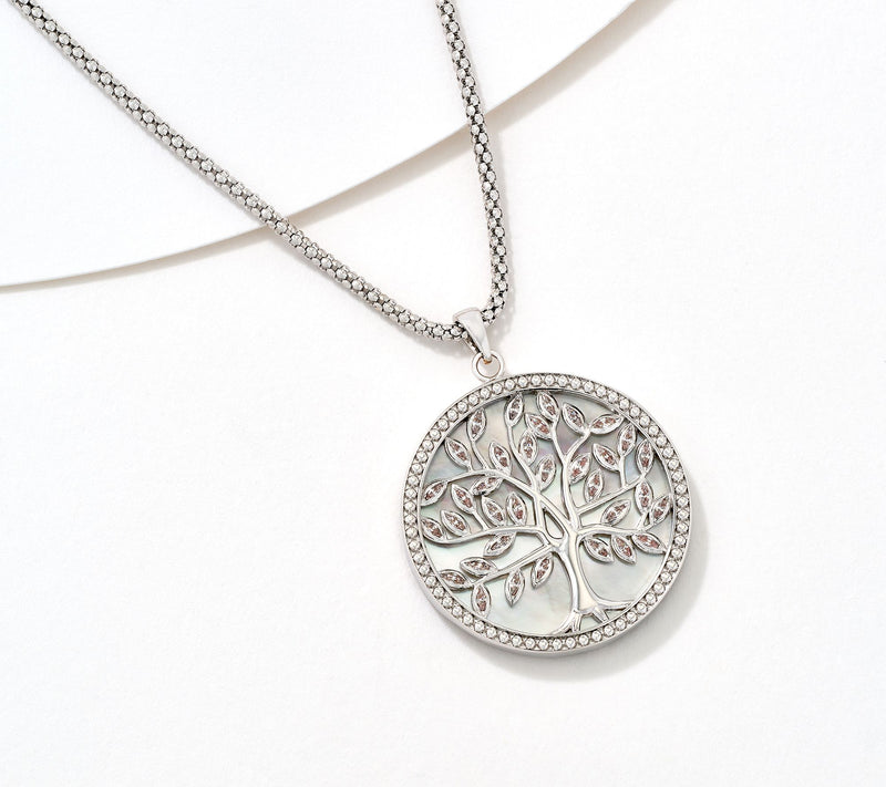 David Markstein Bronze Premiere Tree of Life Pendant with Chain — View 10