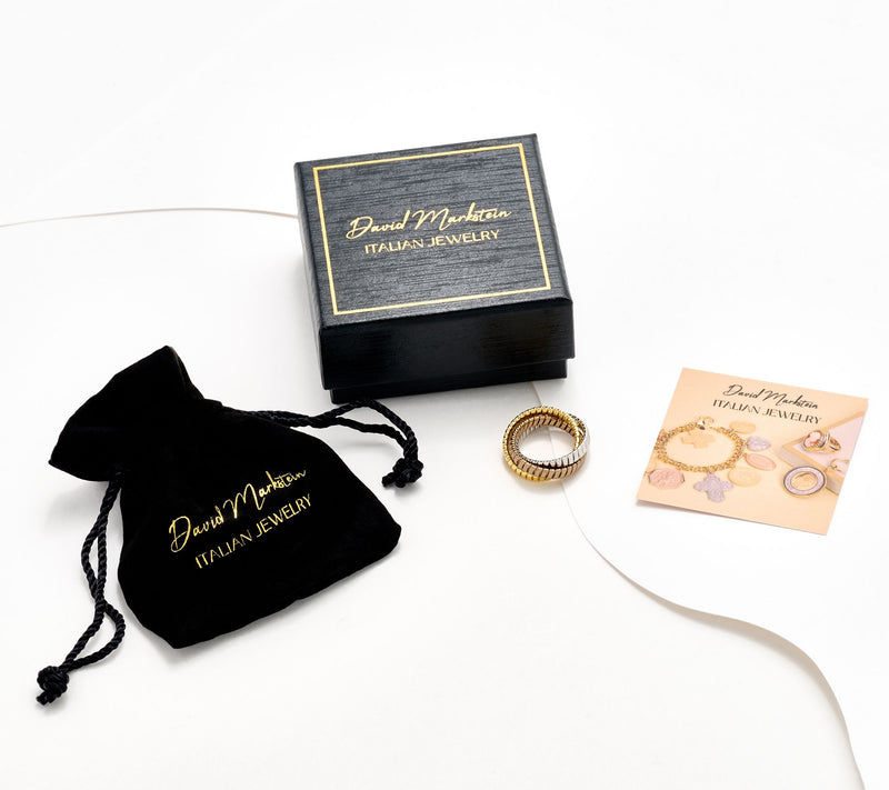 David Markstein Bronze Triple Tubogas Rolling Ring — View 15