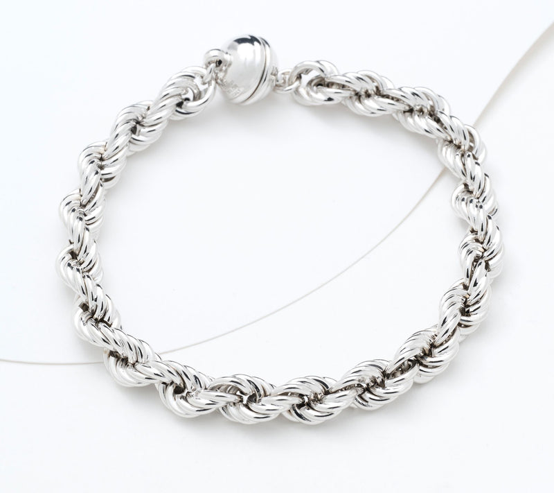 David Markstein Bronze Premium Rope Bracelet with Magnetic Clasp — View 5