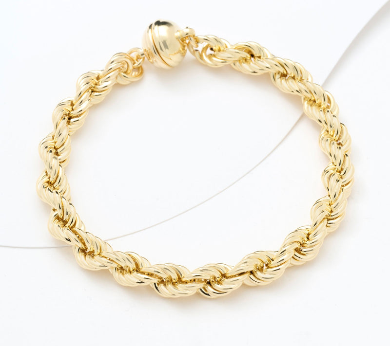 David Markstein Bronze Premium Rope Bracelet with Magnetic Clasp — Main view