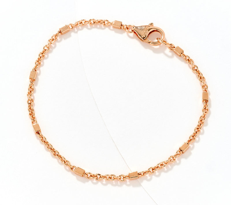 David Markstein Bronze Premiere Luxe Cube Station Bracelet — View 21