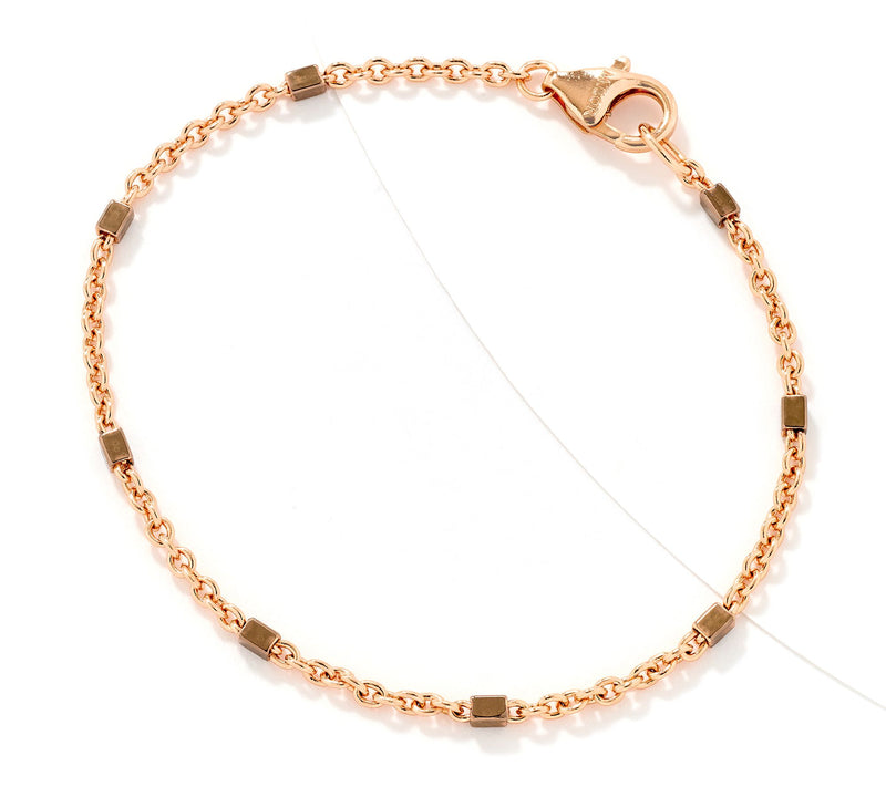 David Markstein Bronze Premiere Luxe Cube Station Bracelet — View 7
